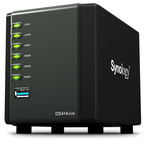 Cloud Storage 8TB DS414slim, Nuvem privativa e backup centralizado
