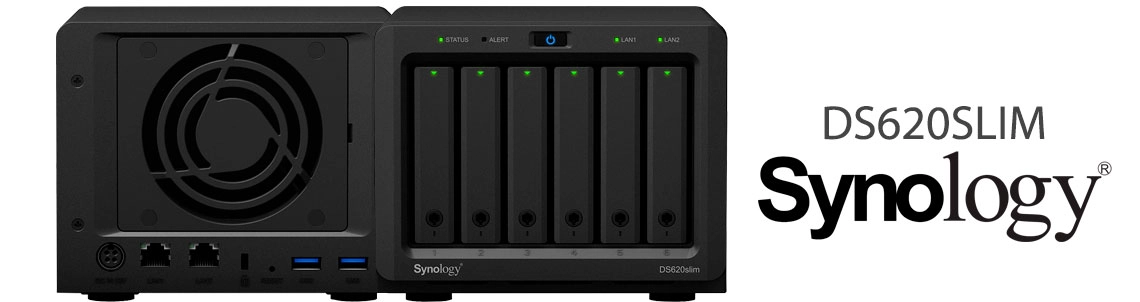 DS620slim 18TB Synology, um servidor NAS para backup e armazenamento