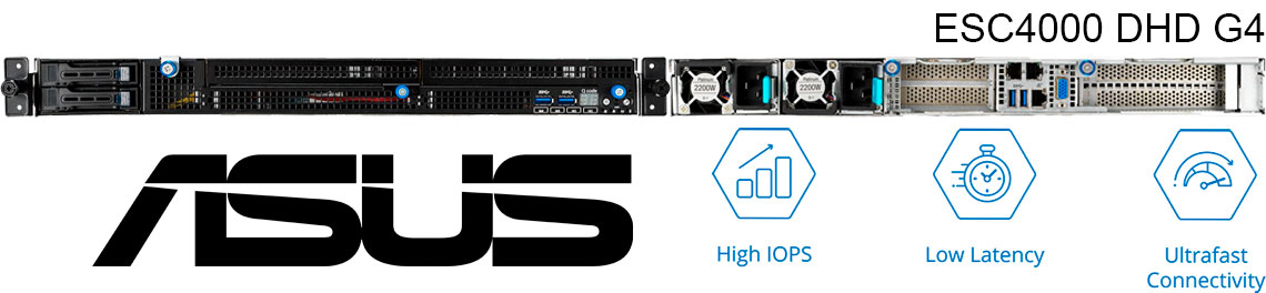 ESC4000 DHD G4 Asus, um servidor 1U de alta densidade e desempenho