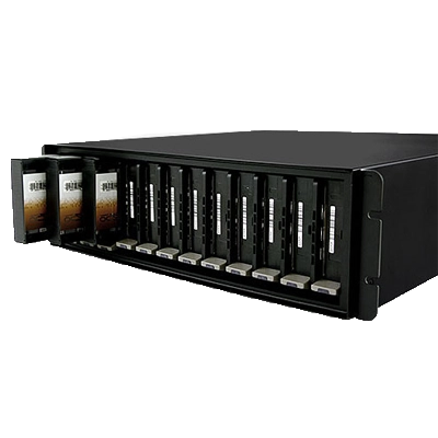 Storage SAN Ip, escalável 8 baias SATA III até 80TB