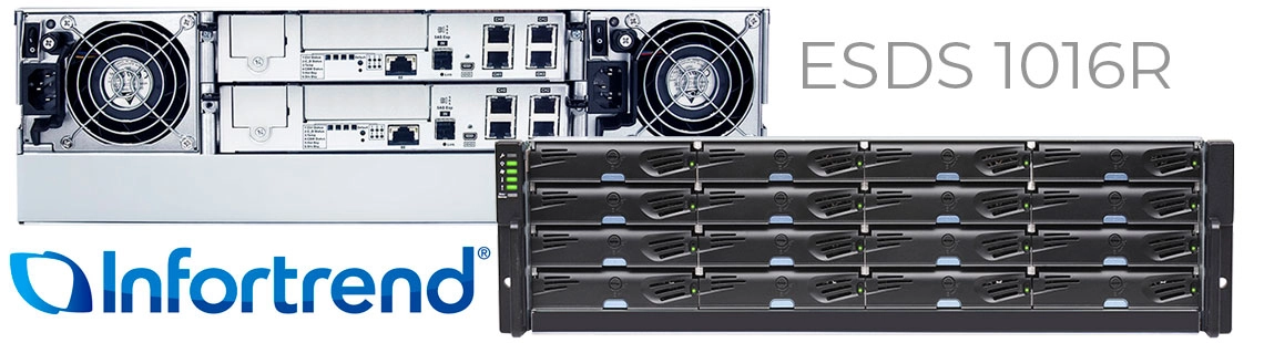 ESDS 1016R Storage SAN com 16 baias