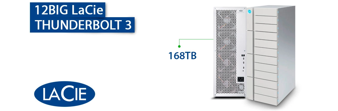 Espaço e desempenho com a porta thunderbolt 3