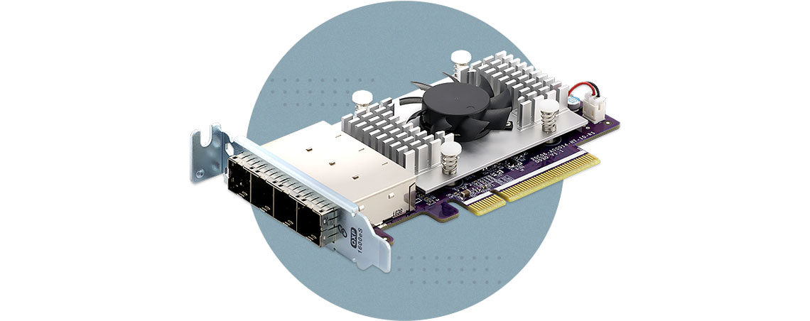 Expanda a conectividade de forma flexível com as placas PCIe QXP