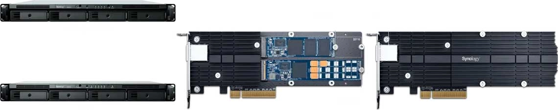 Expansão de armazenamento e cache SSD