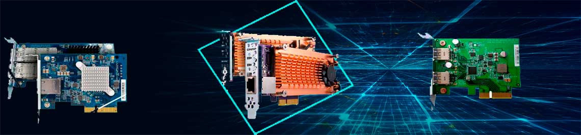 Expansão de funcionalidades NAS com placas PCIe