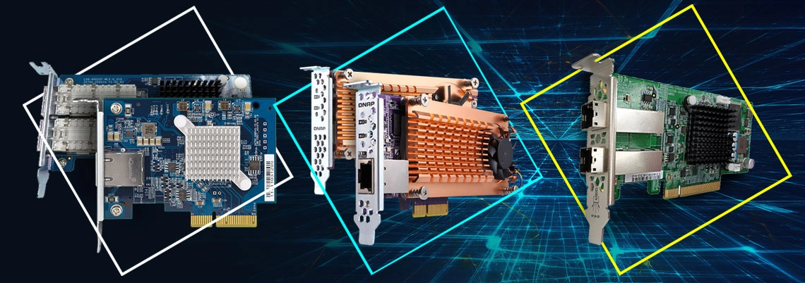 Expansão PCIe para conectividade 40GbE