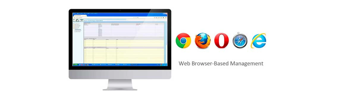 Gerenciamento baseado em navegador da Web