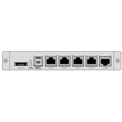 Gerenciamento do sistema via painel de controle ou porta LAN