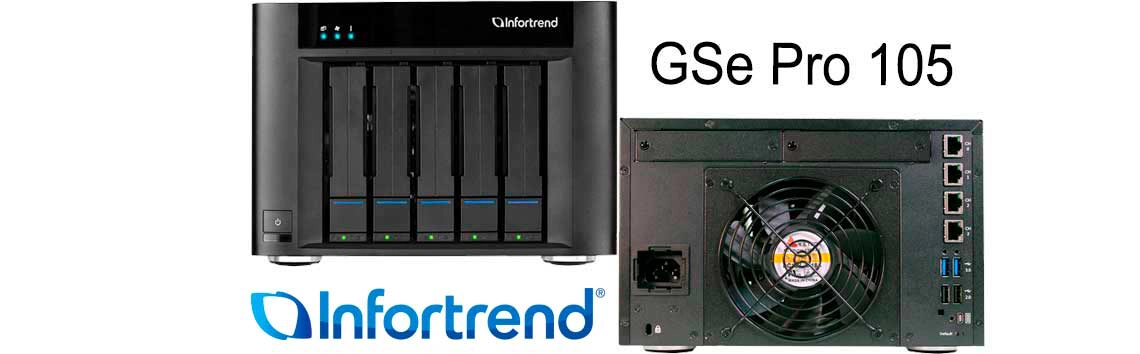 GSe Pro 105, um sistema de armazenamento unificado de alto desempenho