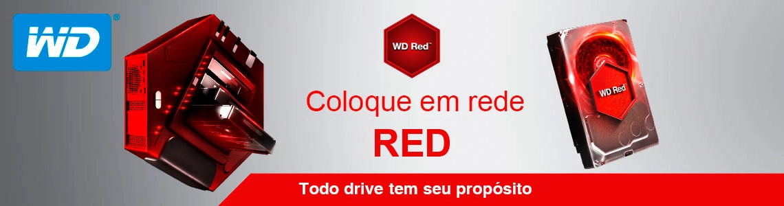 WD10EFRX Red, o HD SATA 1TB para sistemas de armazenamento 