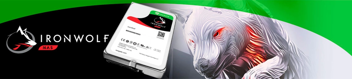 HD 3TB Seagate Ironwolf, projetado para servidores e storages NAS