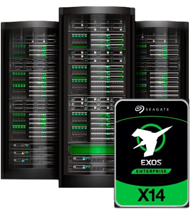 HD Exos X14 12TB SATA, alta confiabilidade para o servidor