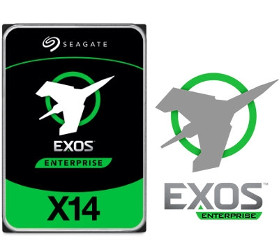 HD Exos X14 14TB SATA de alta confiabilidade