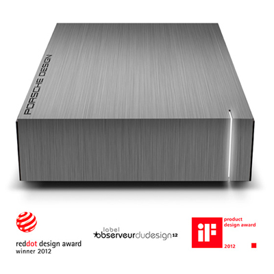 HD Externo LaCie 9000480 5TB Design da Porsche e Funcionalidade LaCie