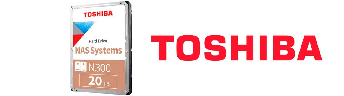 HD Interno 20TB da Toshiba para NAS e storages