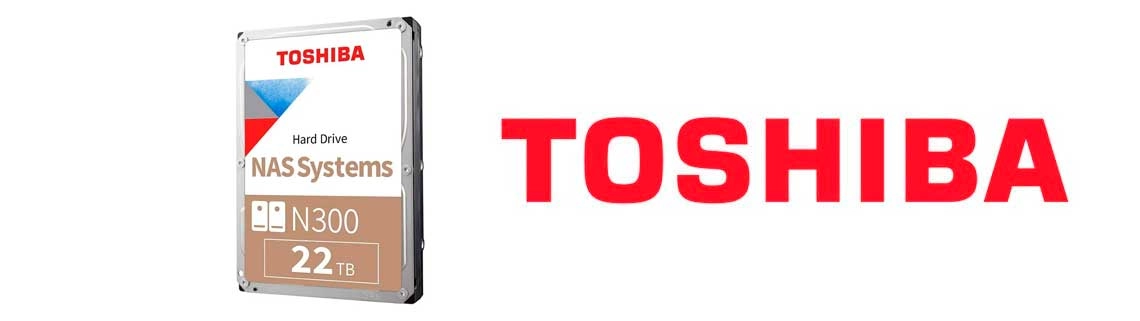 HD Interno 22TB da Toshiba para NAS e storages