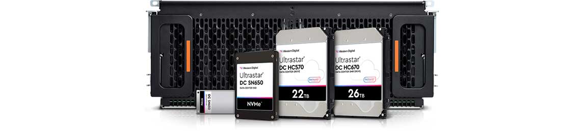 HDD WD confiável para data centers