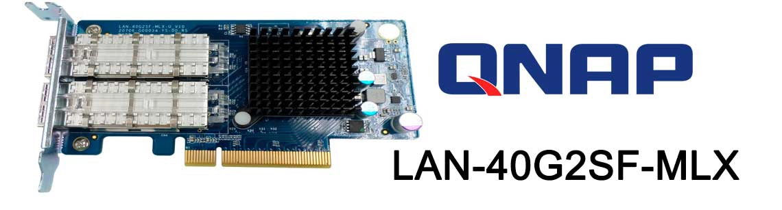 LAN-40G2SF-MLX, uma placa de expansão de rede de 40GbE