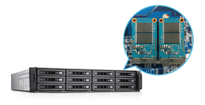 Mais desempenho com SSD caching
