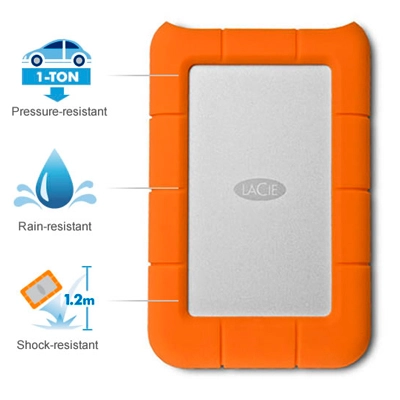 Máxima Resistência do Rugged Mini 1TB