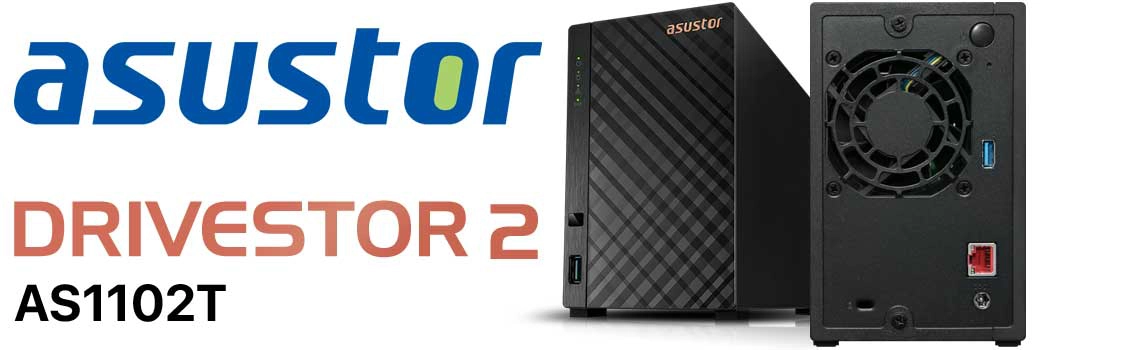 NAS Asustor com processador Realtek Quad-Core e RAM DDR4