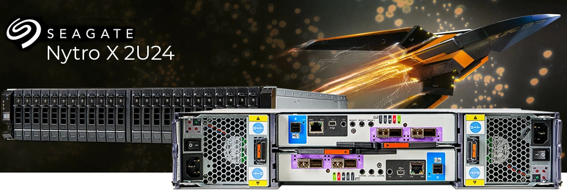 Nytro X 2U24 Seagate, um All Flash Storage 500TB com preço competitivo