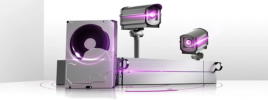 O HD 4TB Purple, o HD surveillance  que mais equipa sistemas de monitoramento
