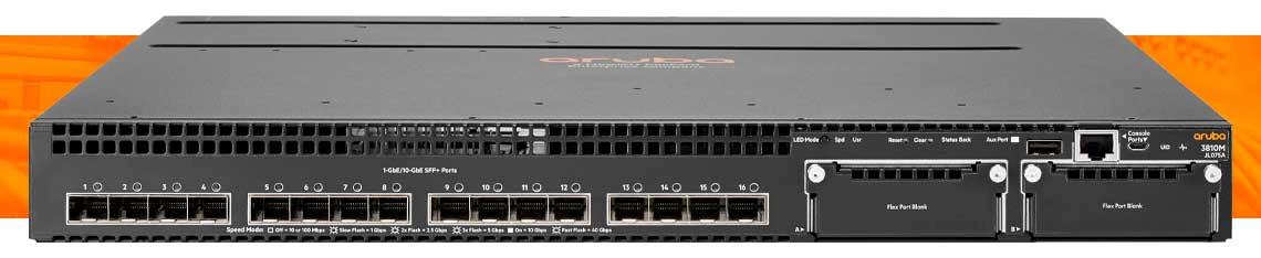 JL075A Aruba Switch 16 Portas Gigabit 3810M 16SFP 