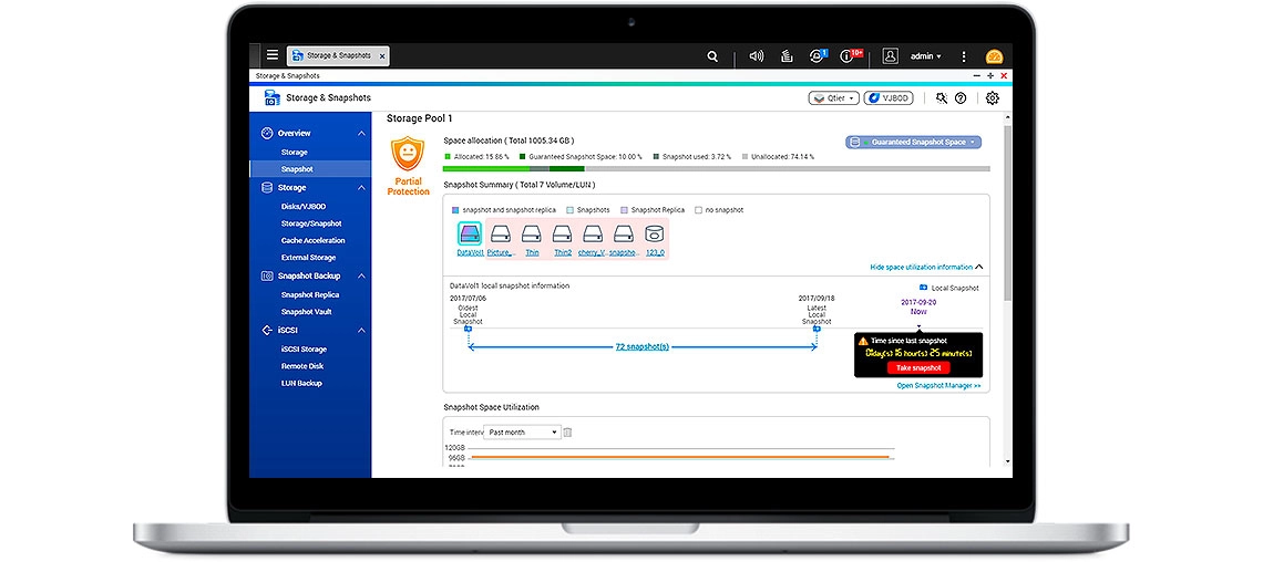 Proteção de arquivos com snapshots contra ransomware