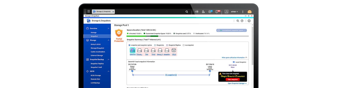 Proteja-se contra malwares utilizando snapshots