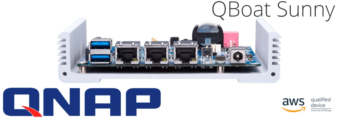 QBoat Sunny Qnap aplicativos para o mini servidor de IoT