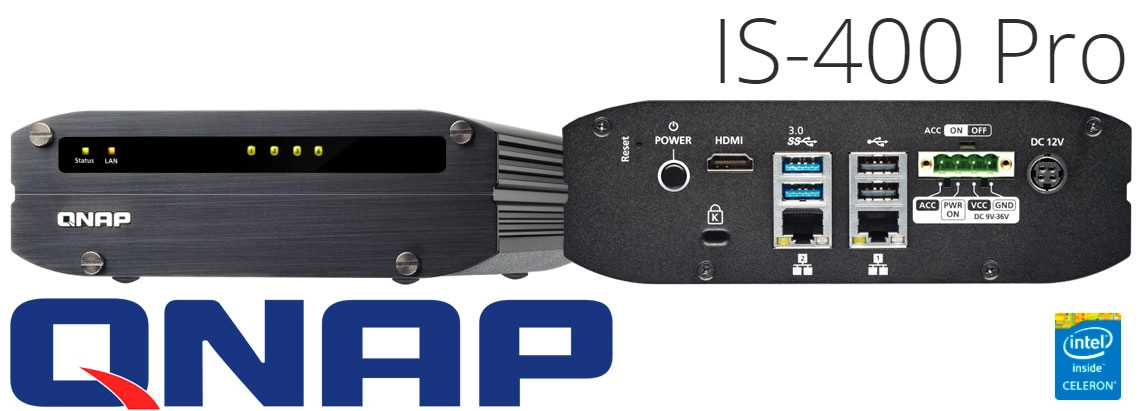 Qnap IS-400 Pro, NAS Storage 4 Baias para discos SATA/SSD