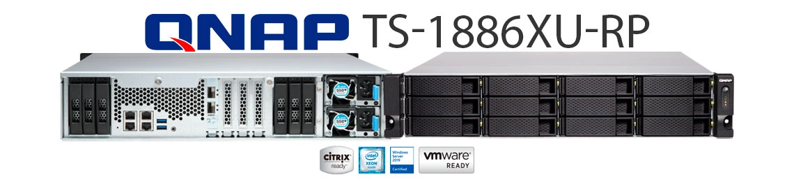 TS-1886XU-RP 288TB Qnap: Um NAS corporativo com muitos recursos 