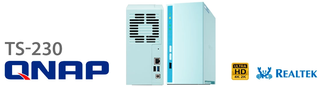 TS-230 2TB Qnap: NAS 2 Bay doméstico, Media Center, Backup e servidor de Nuvem Pessoal