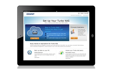 Qnap TS-420, configuração rápida e simples