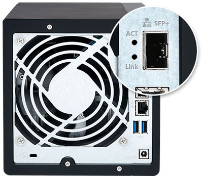 Qnap TS-431X2 40TB, storage preparado para rede 10GbE
