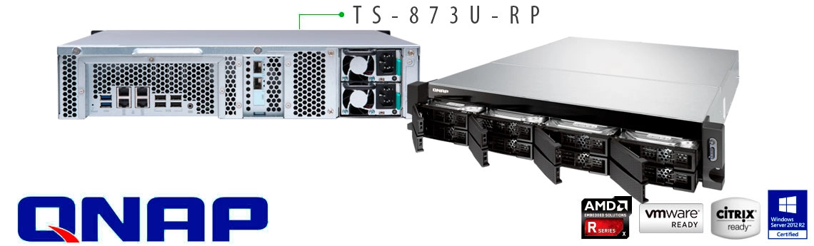 Qnap TS-873U-RP, servidor de rede com até 96TB de espaço