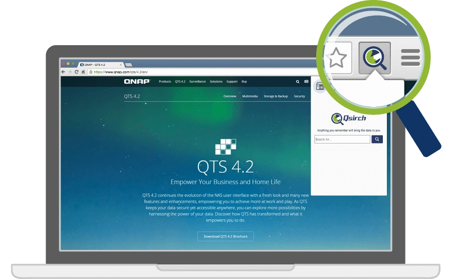 Qsirch, a ferramenta de busca para storages Qnap