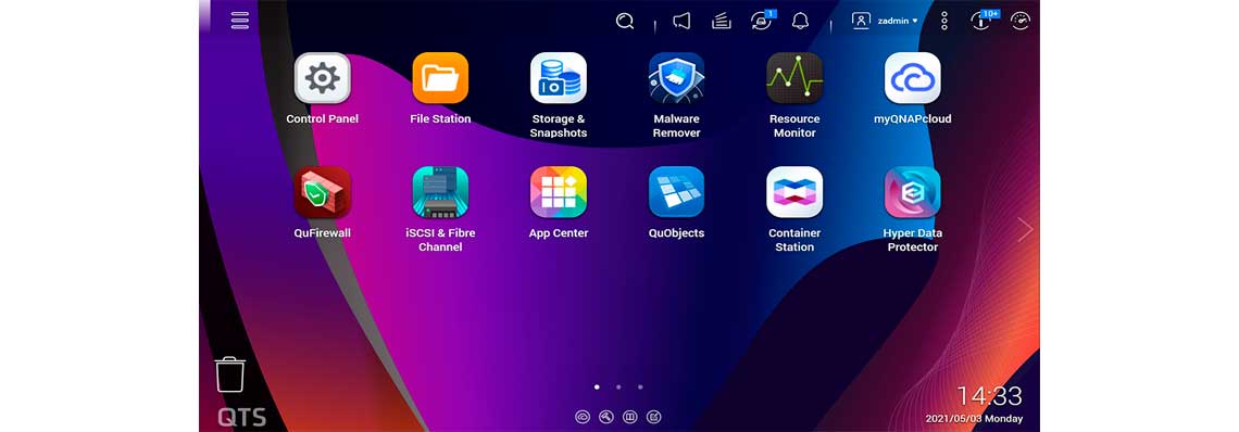 QTS 5, sistema operacional da Qnap