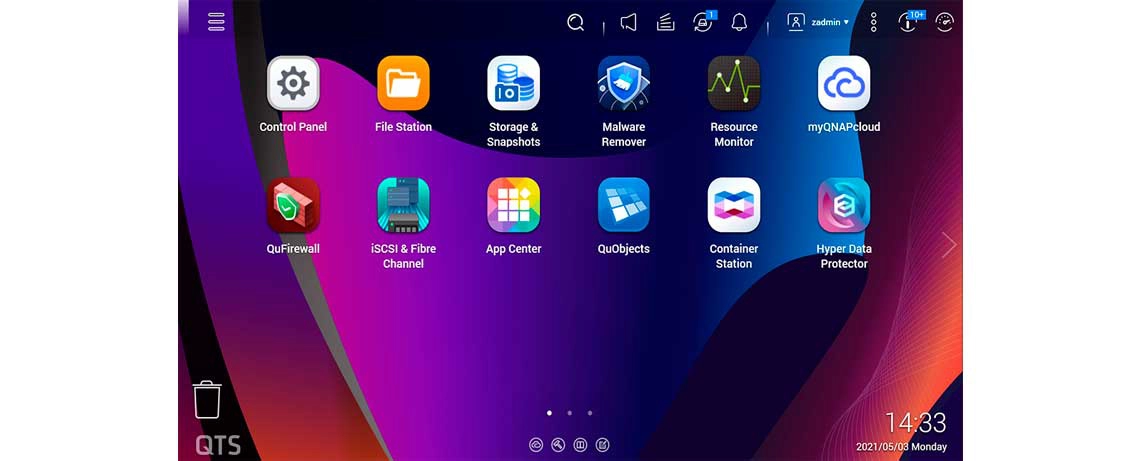 QTS 5, sistema operacional da Qnap