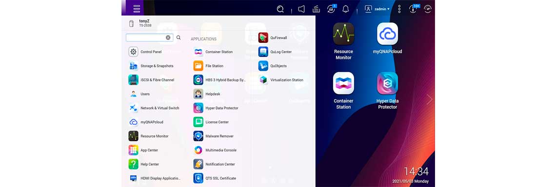 QTS 5, sistema operacional da Qnap