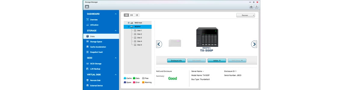 QTS Storage Manager