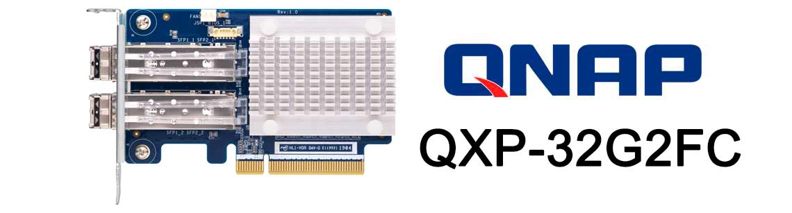 QXP-32G2FC, uma placa de expansão Fibre Channel