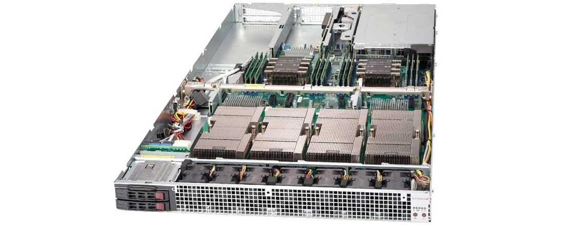 Rackmount server econômico e escalável