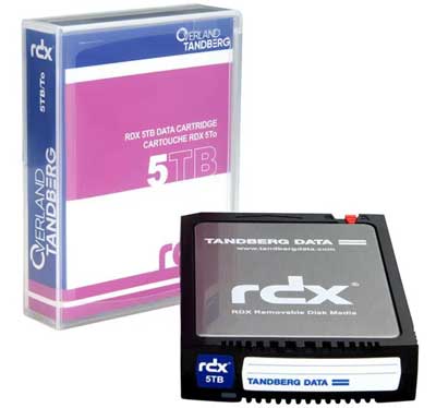 RDX 5TB de alta confiabilidade