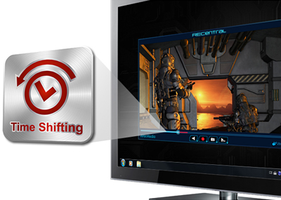 Recurso TimeShift de gravação