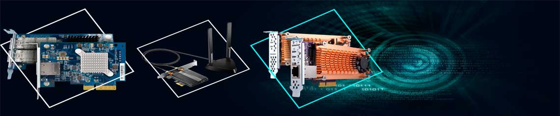 Recursos de E / S com expansão PCIe