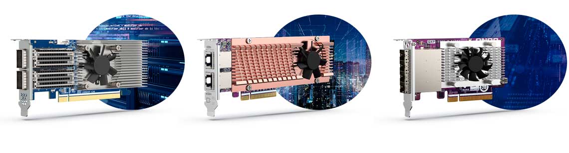 Recursos de E/S com expansão PCIe