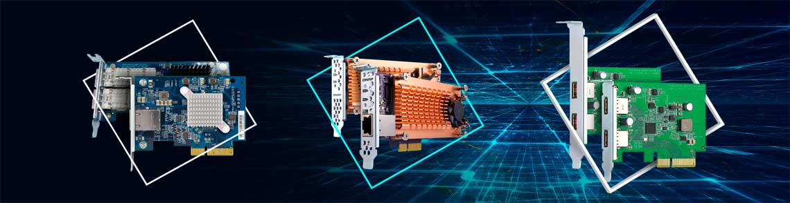 Recursos de E/S com expansão PCIe