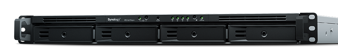RS1619xs+ NAS Storage 56TB com armazenamento de alta performance